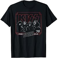 Amazon.com: KISS - 1977 Alive II T-Shirt : Clothing, Shoes